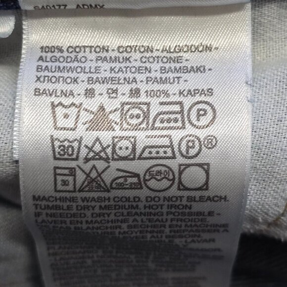 Levis 505 Jeans Mens 34x32 Blue Regular Straight Fit Workwear Cowboy Denim - Picture 7 of 13